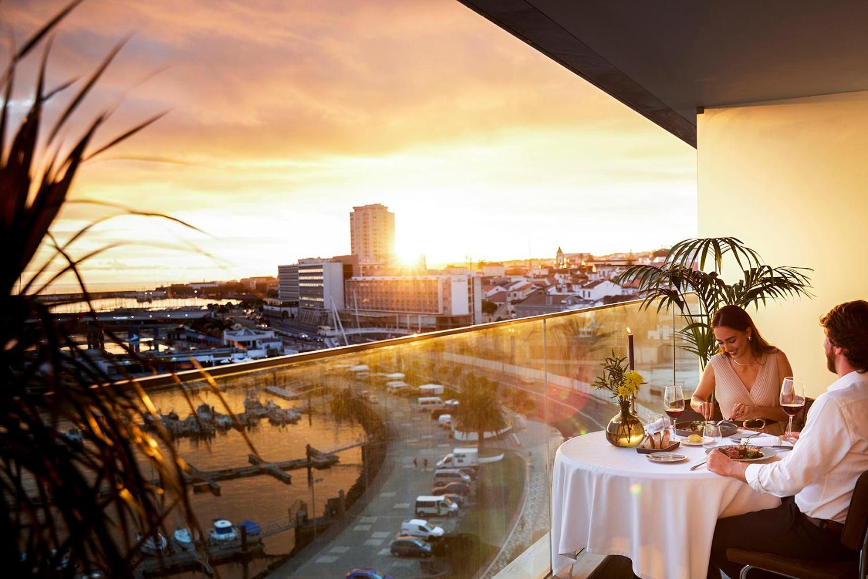 Octant Ponta Delgada Hotel Luaran gambar View from the hotel